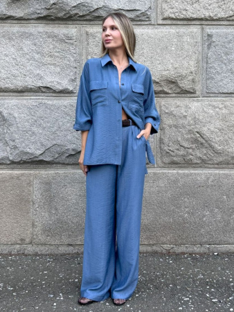 Женские брюки оттенок Лазурь